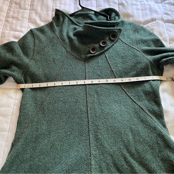 Prana Ebba Sweater -Teal/Large - Wool Blend - Picture 5 of 8